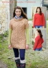 Knitting Pattern - Hayfield 7138 - Bonus Aran Tweed - Sweater & Tunic